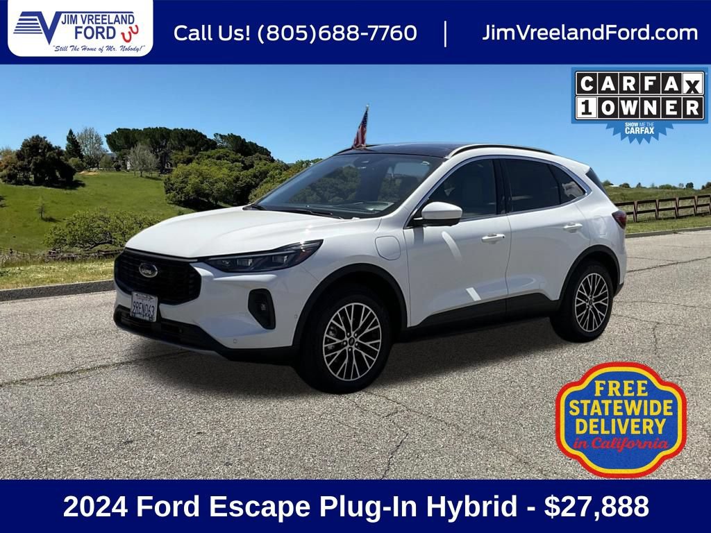 Certified 2024 Ford Escape SE w/ PHEV Premium Package