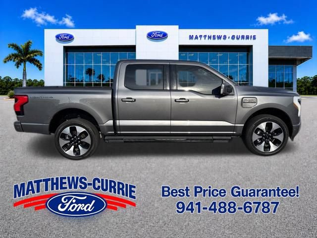 Certified 2023 Ford F150 Lightning Platinum AWD/4WD image 3