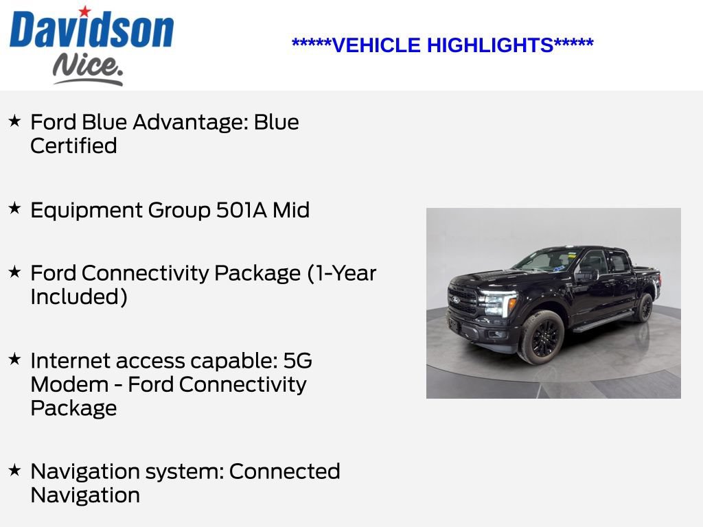 Certified 2026 Ford F150 Lariat AWD/4WD image 5