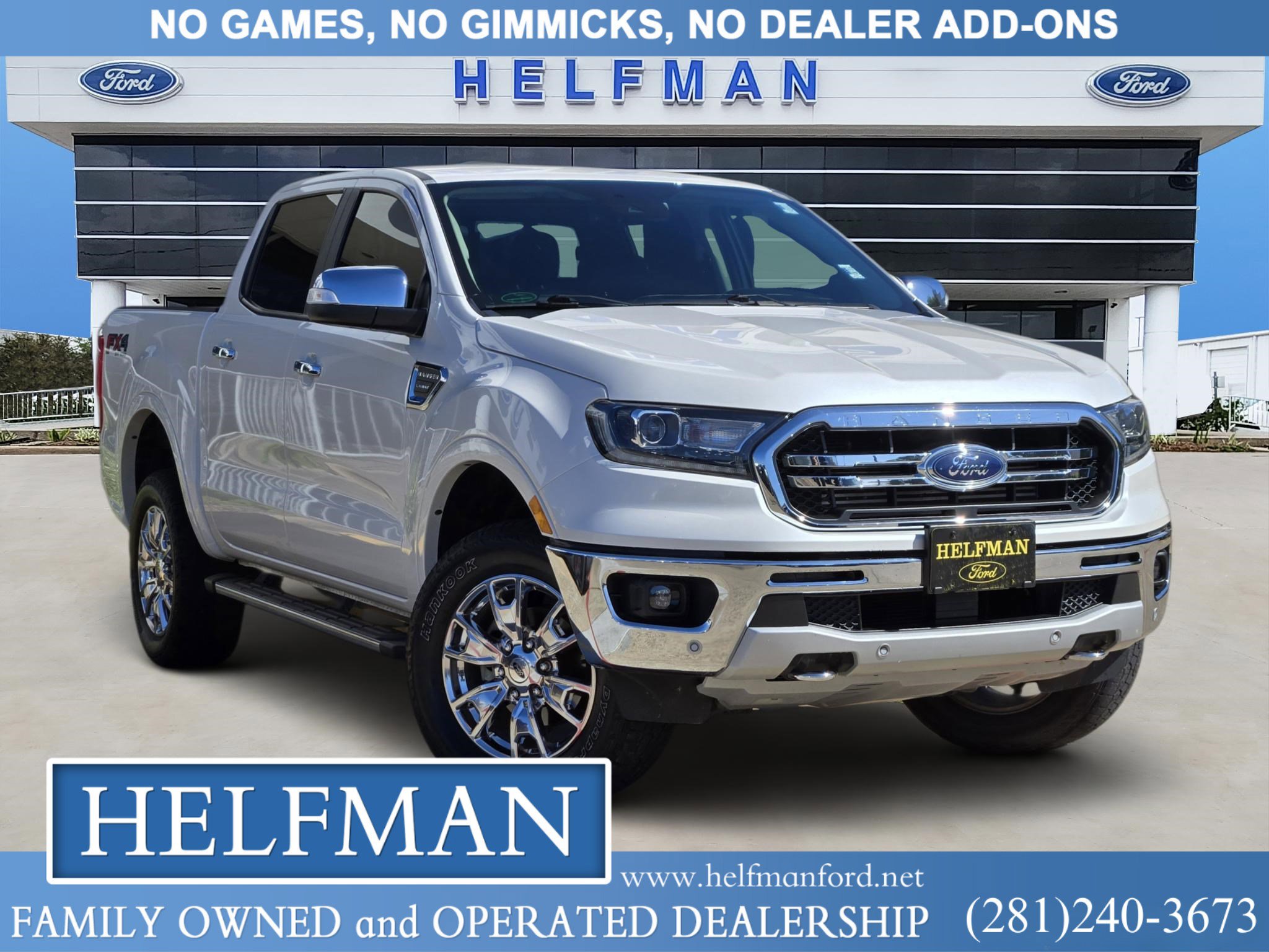 Certified 2020 Ford Ranger Lariat w/ Equipment Group 501A Mid