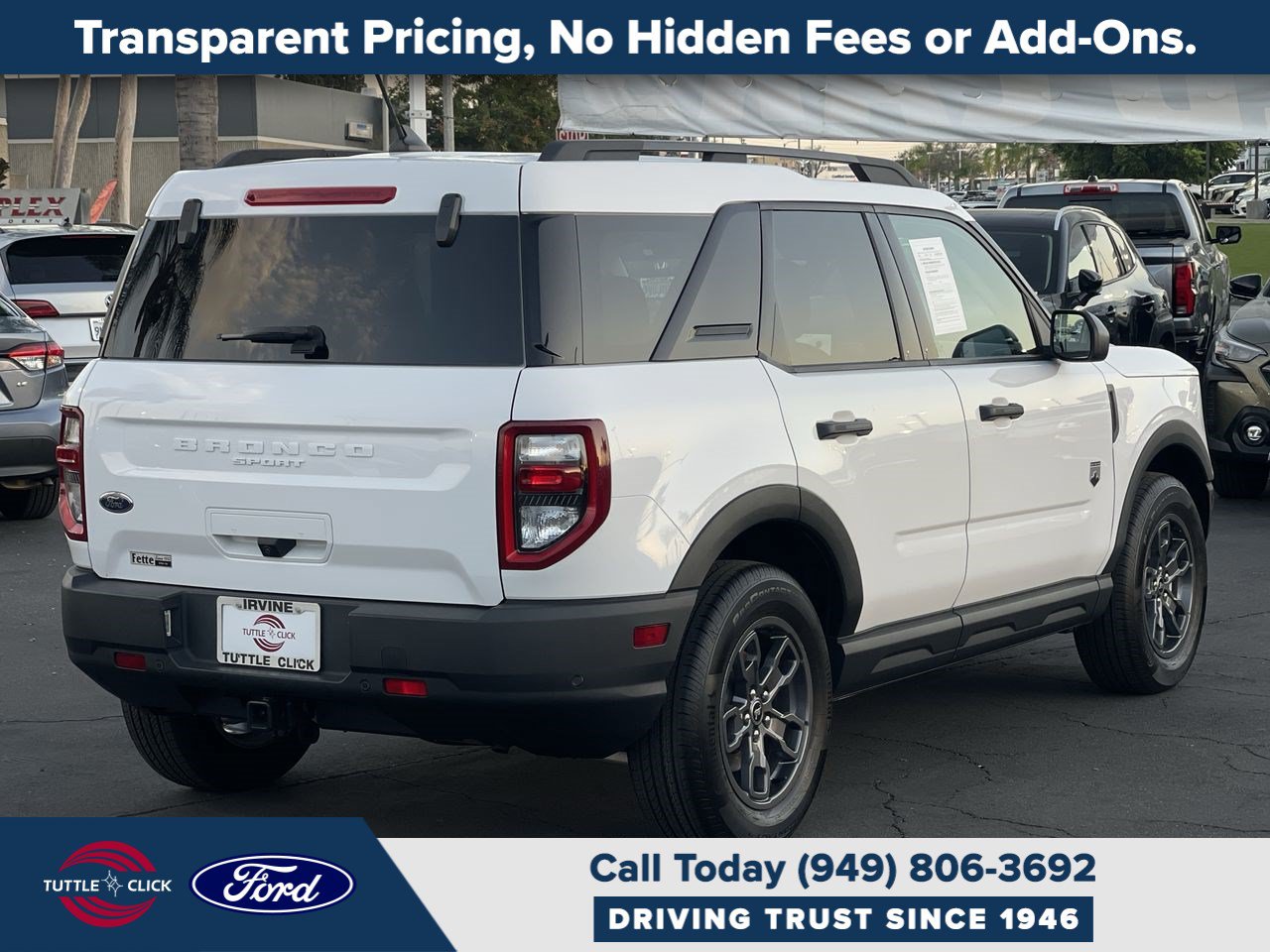 Certified 2023 Ford Bronco Sport Big Bend w/ Convenience Package AWD/4WD image 15