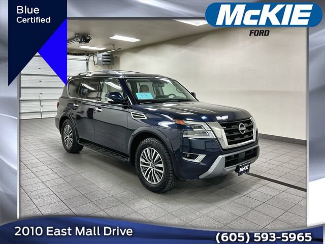 Used 2024 Nissan Armada SL w/ Captain's Chairs Package AWD/4WD image 1