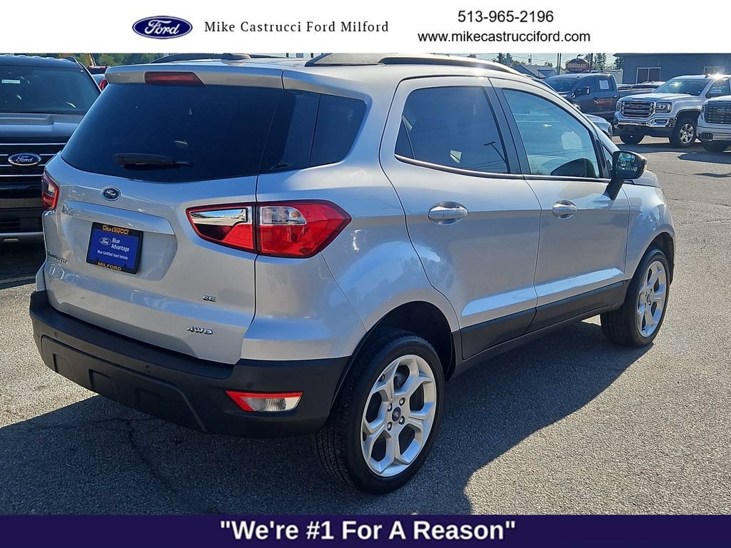 Certified 2022 Ford EcoSport SE w/ SE Appearance Package AWD/4WD image 5