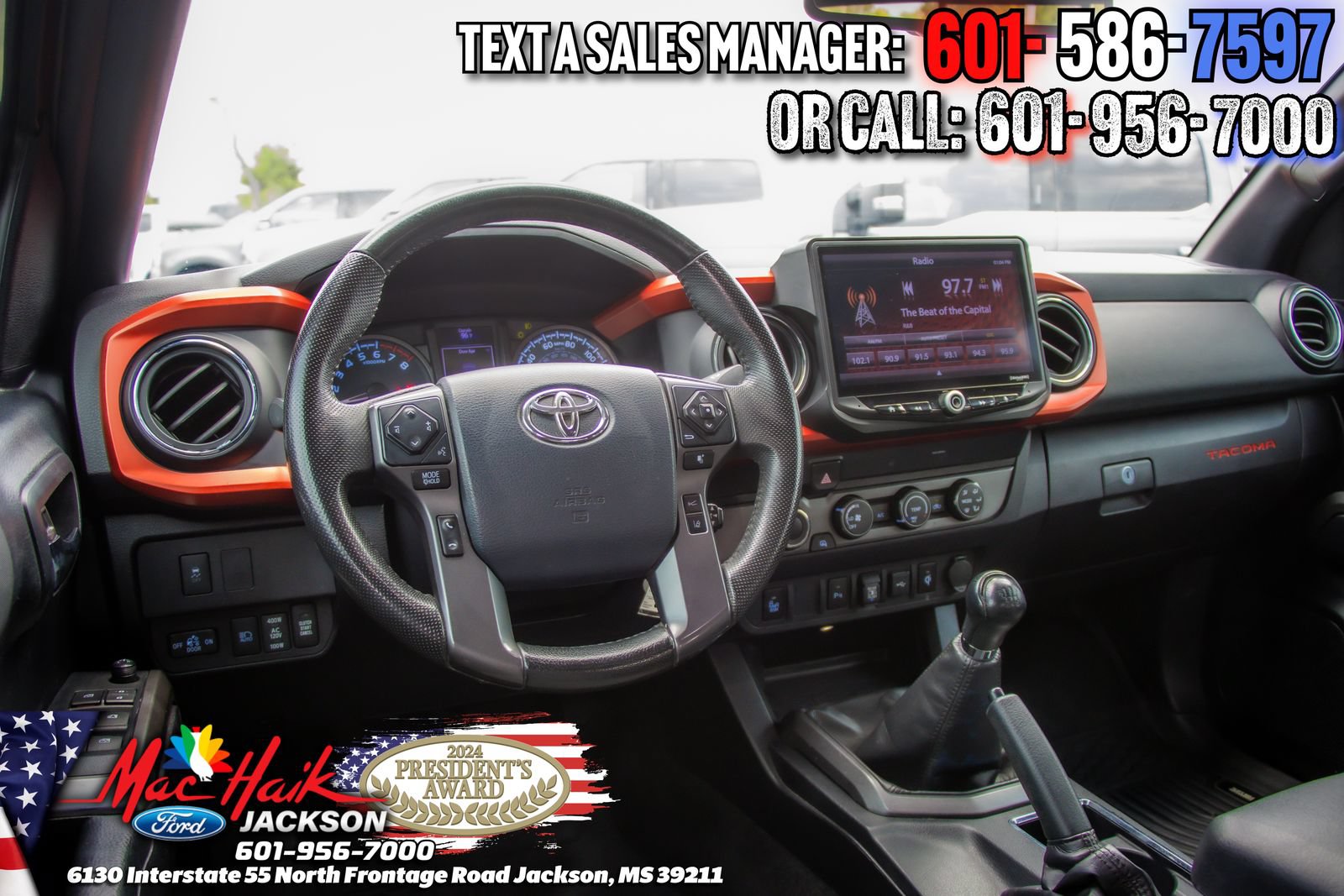 Used 2020 Toyota Tacoma TRD Off-Road w/ Technology Package AWD/4WD image 8