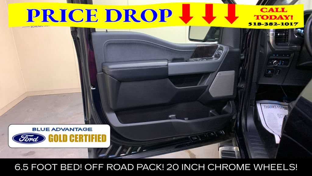 Certified 2022 Ford F150 Lariat w/ Equipment Group 502A High AWD/4WD image 29