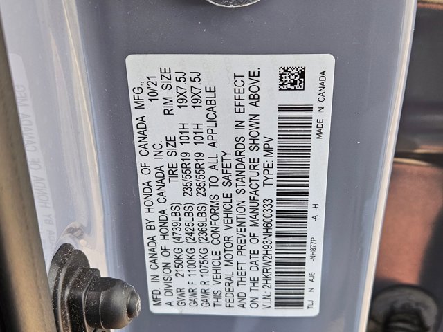 Used 2022 Honda CR-V Touring image 26