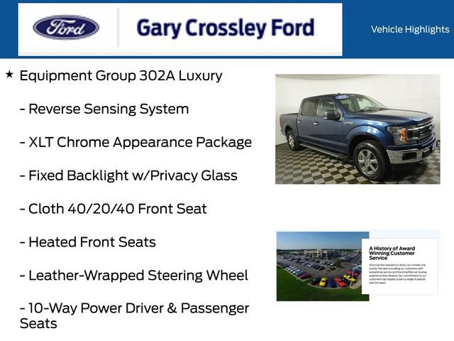 Certified 2018 Ford F150 XLT w/ Equipment Group 302A Luxury image 18