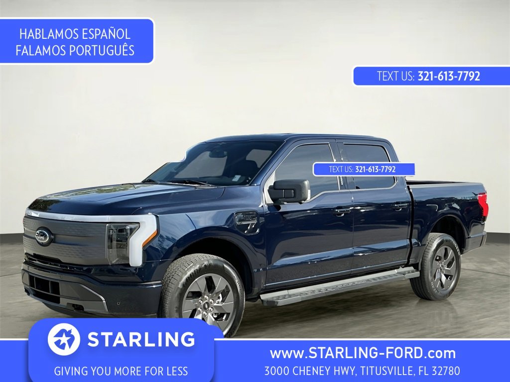 Certified 2023 Ford F150 Lightning XLT w/ Equipment Group 312A High