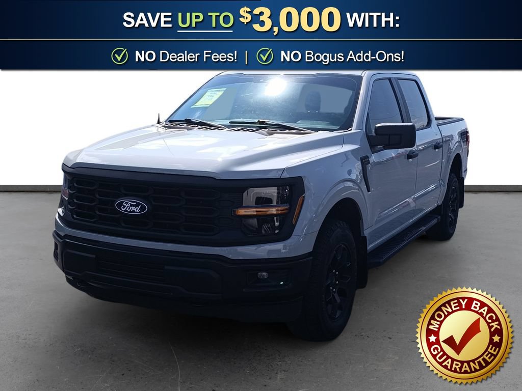 Certified 2024 Ford F150 STX w/ Equipment Group 201A FX4 AWD/4WD 360° Tour