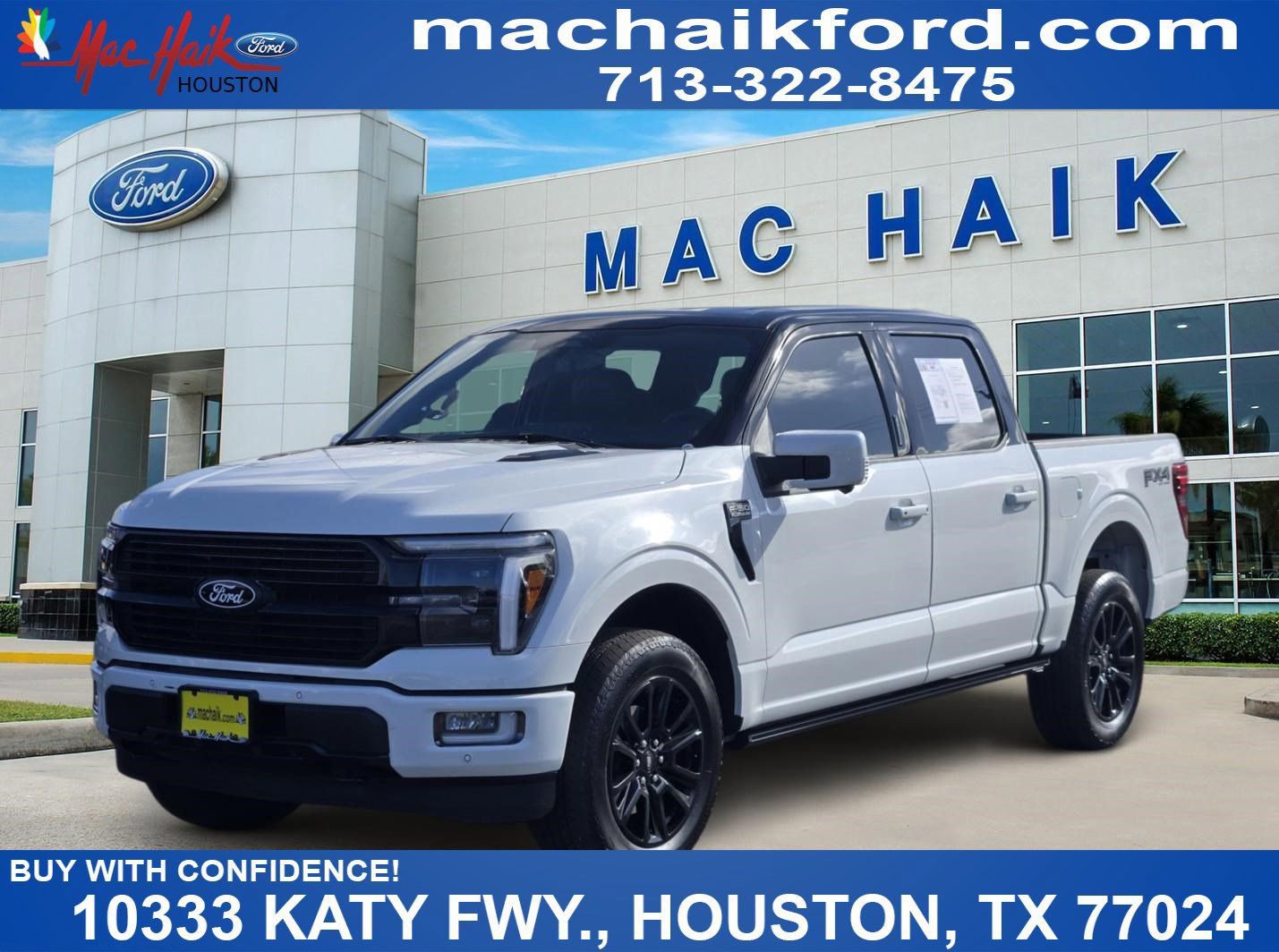 Certified 2024 Ford F150 Platinum w/ FX4 Off-Road Package AWD/4WD image 1