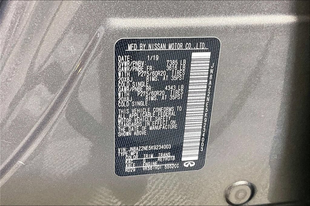 Used 2019 INFINITI QX80 Luxe AWD/4WD image 27