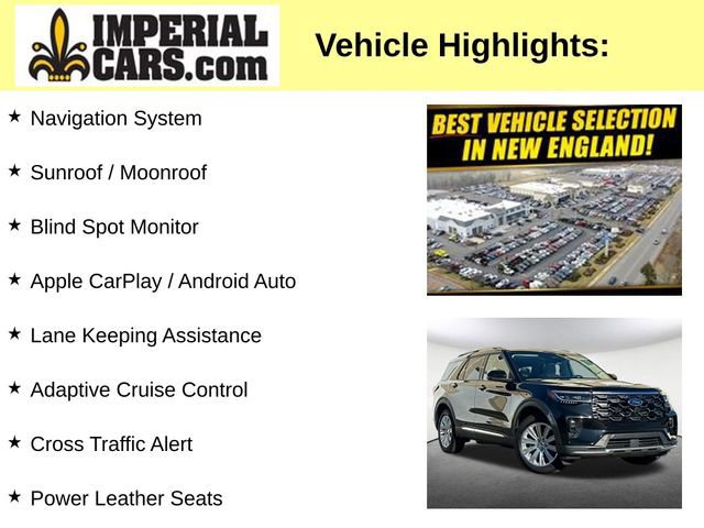 Certified 2025 Ford Explorer Platinum w/ LUX Leather Package image 11