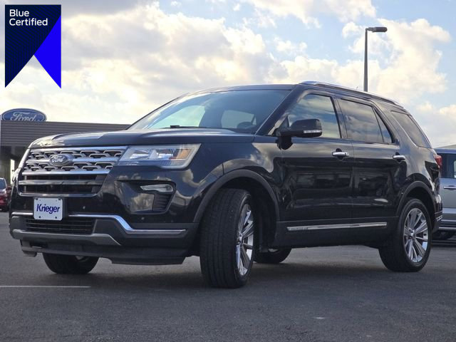 Certified 2019 Ford Explorer Limited w/ Class III Trailer Tow Package