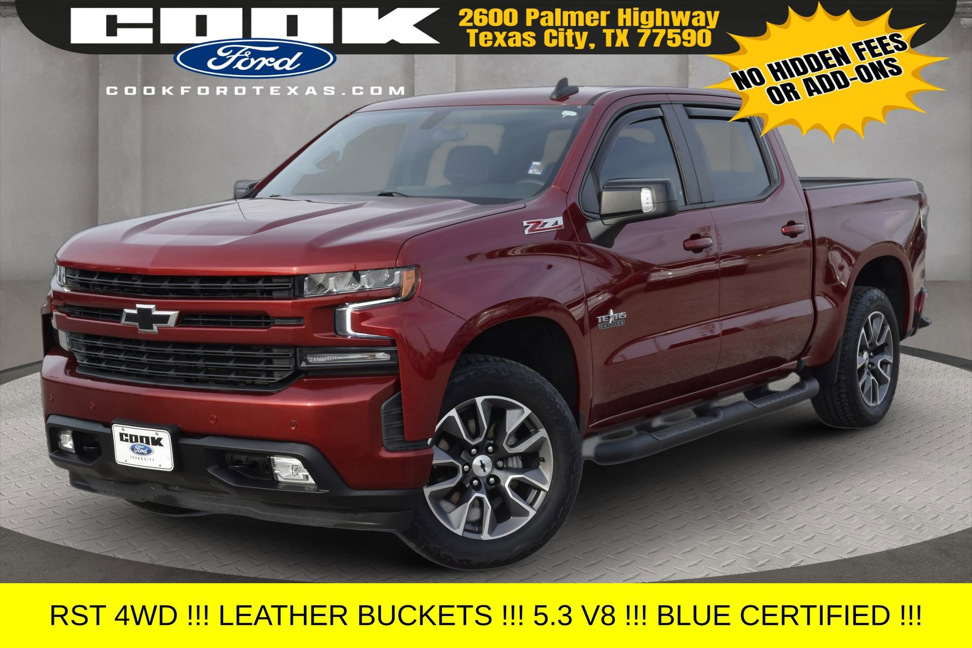 Used 2021 Chevrolet Silverado 1500 RST w/ Texas Edition Plus