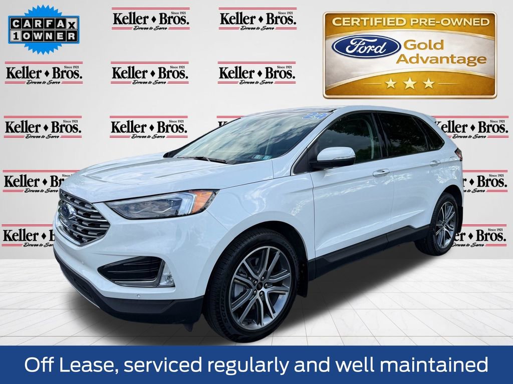 Certified 2024 Ford Edge Titanium w/ Equipment Group 301A AWD/4WD image 3