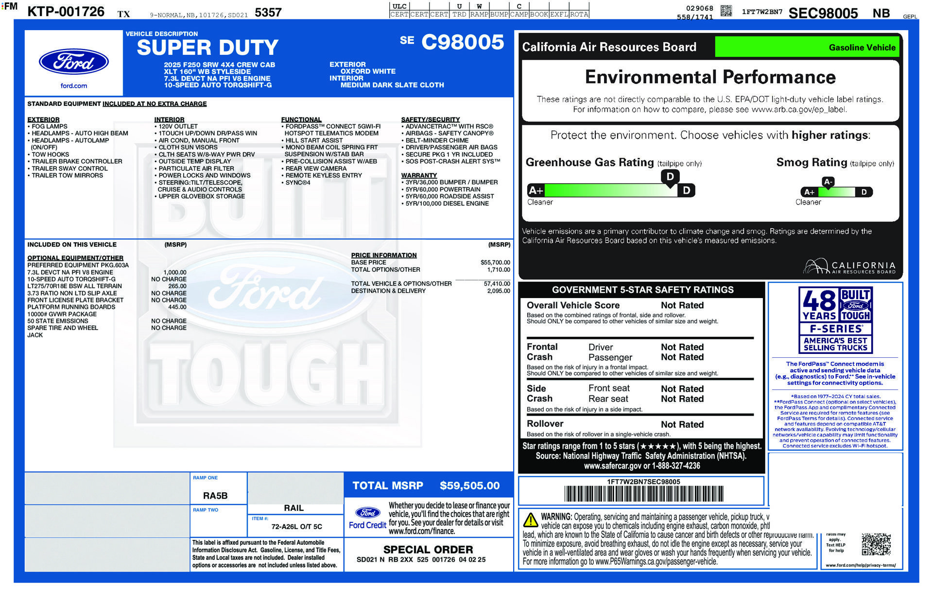 Certified 2025 Ford F250 XLT AWD/4WD image 36