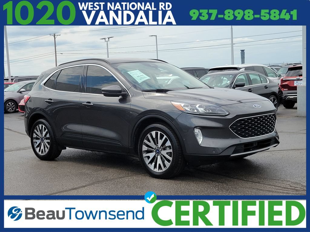 Certified 2020 Ford Escape Titanium w/ Titanium Premium Package 2.0 AWD/4WD 360° Tour