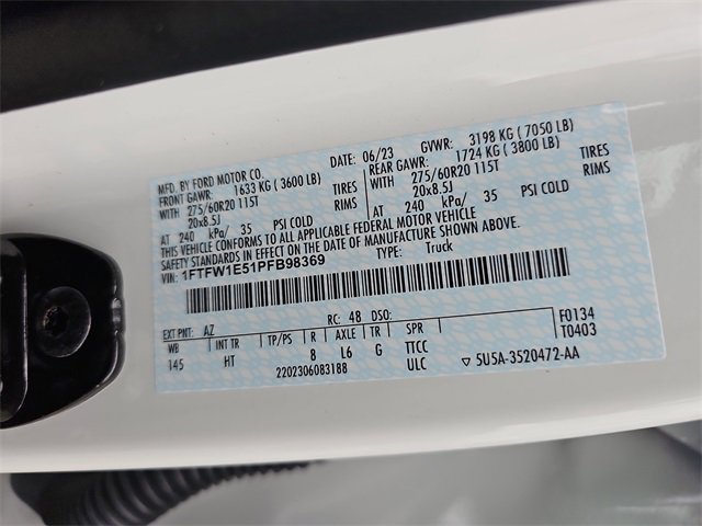 Certified 2023 Ford F150 Lariat w/ Equipment Group 502A High image 34