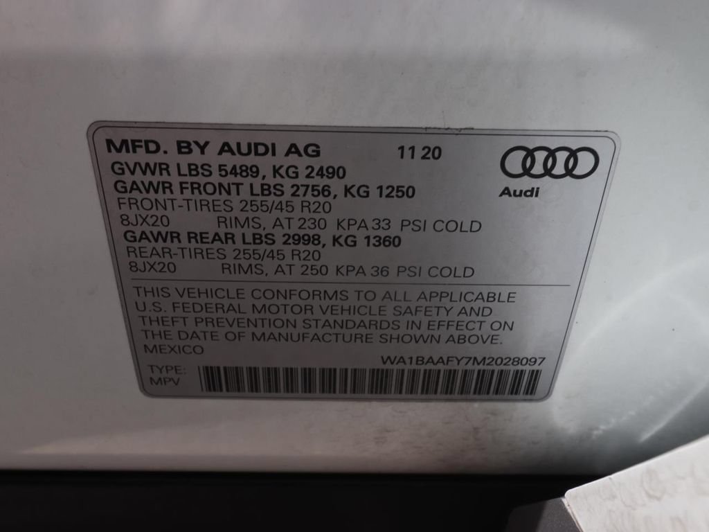 Used 2021 Audi Q5 2.0T Premium Plus w/ Premium Plus Package AWD/4WD image 25
