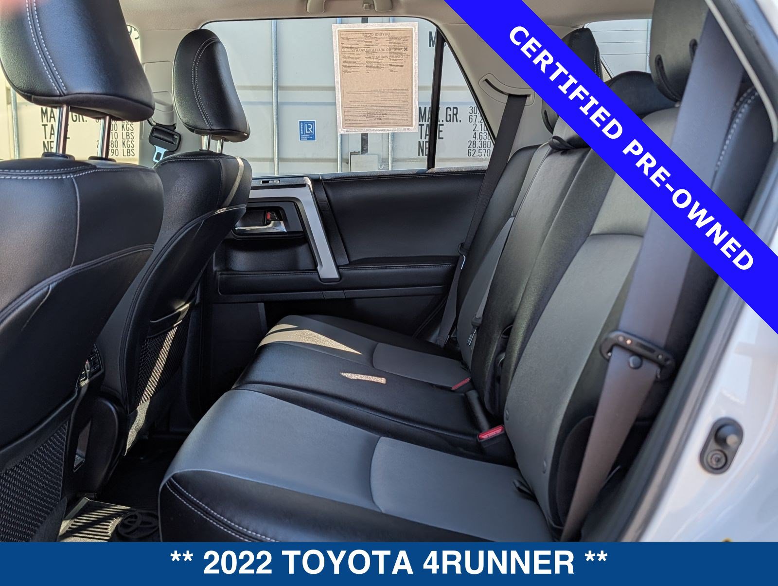 Used 2022 Toyota 4Runner SR5 Premium w/ Moonroof Package RWD image 15