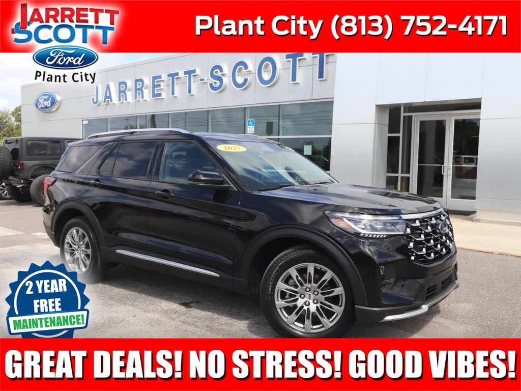 Certified 2025 Ford Explorer Platinum
