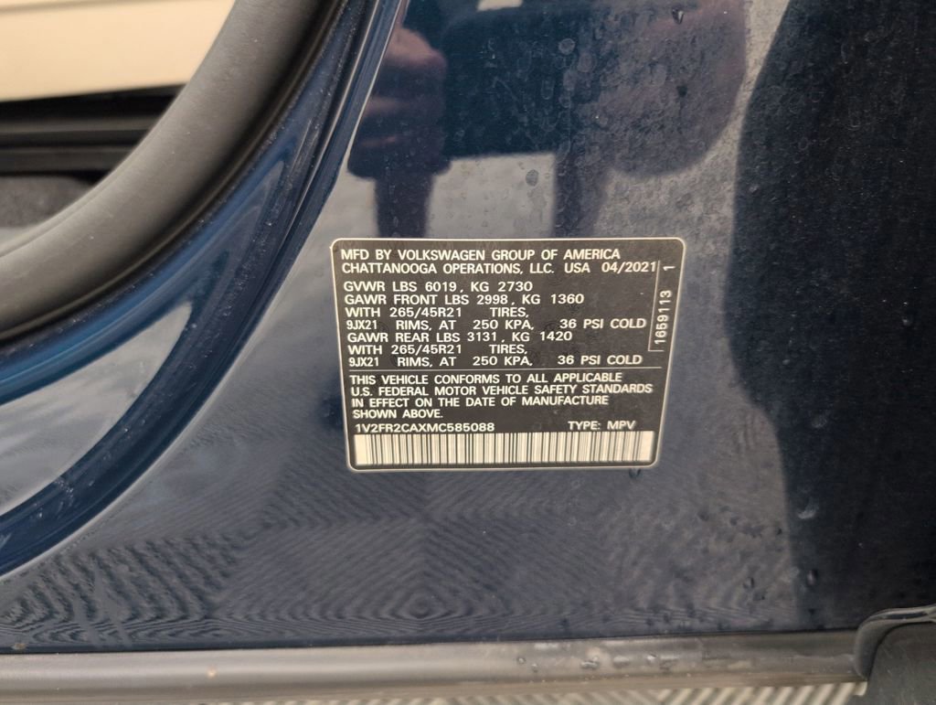 Used 2021 Volkswagen Atlas SEL Premium image 49