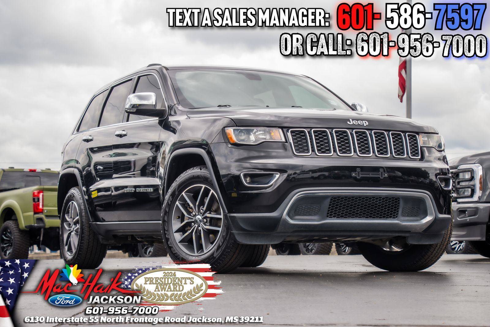 Used 2018 Jeep Grand Cherokee Limited