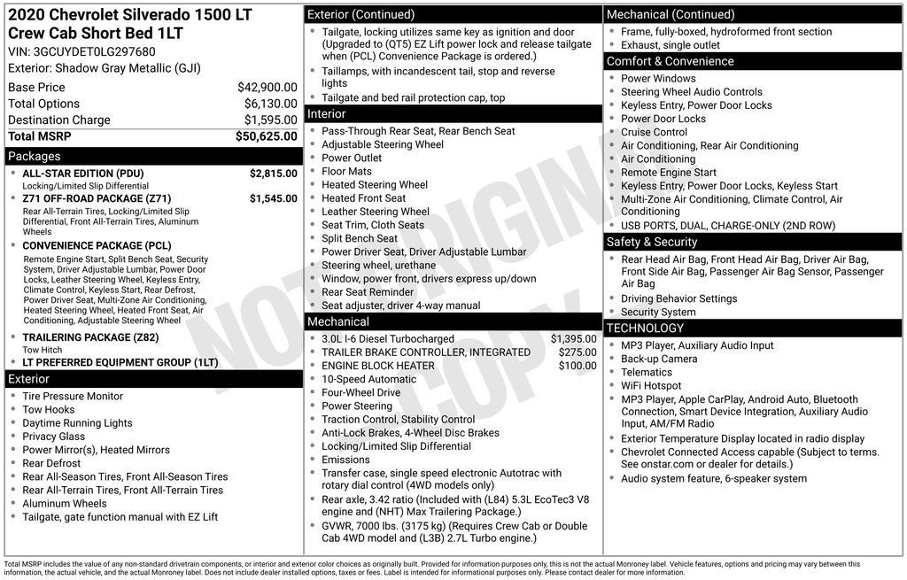 Used 2020 Chevrolet Silverado 1500 LT w/ All-Star Edition AWD/4WD image 39