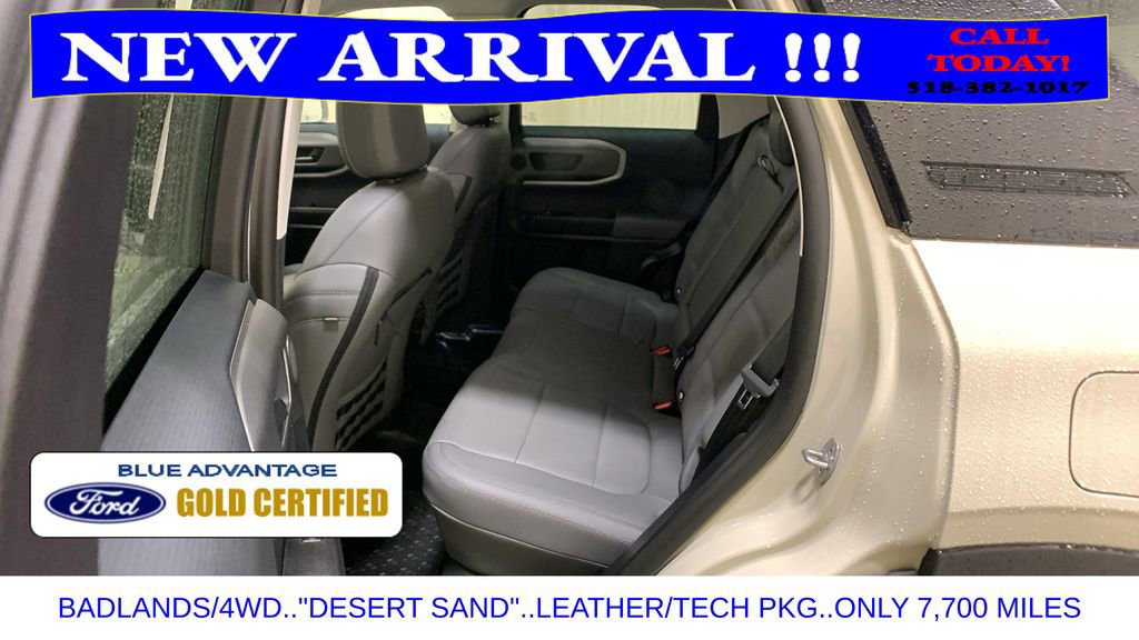 Certified 2025 Ford Bronco Sport Badlands w/ Badlands Tech Package image 24