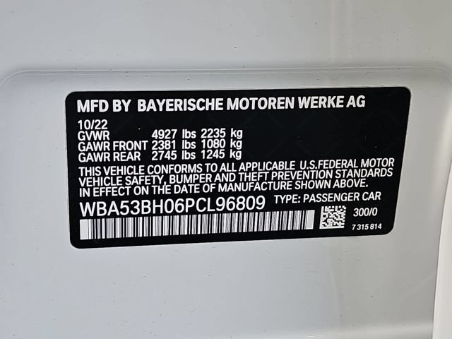 Used 2023 BMW 530i w/ Convenience Package RWD image 37