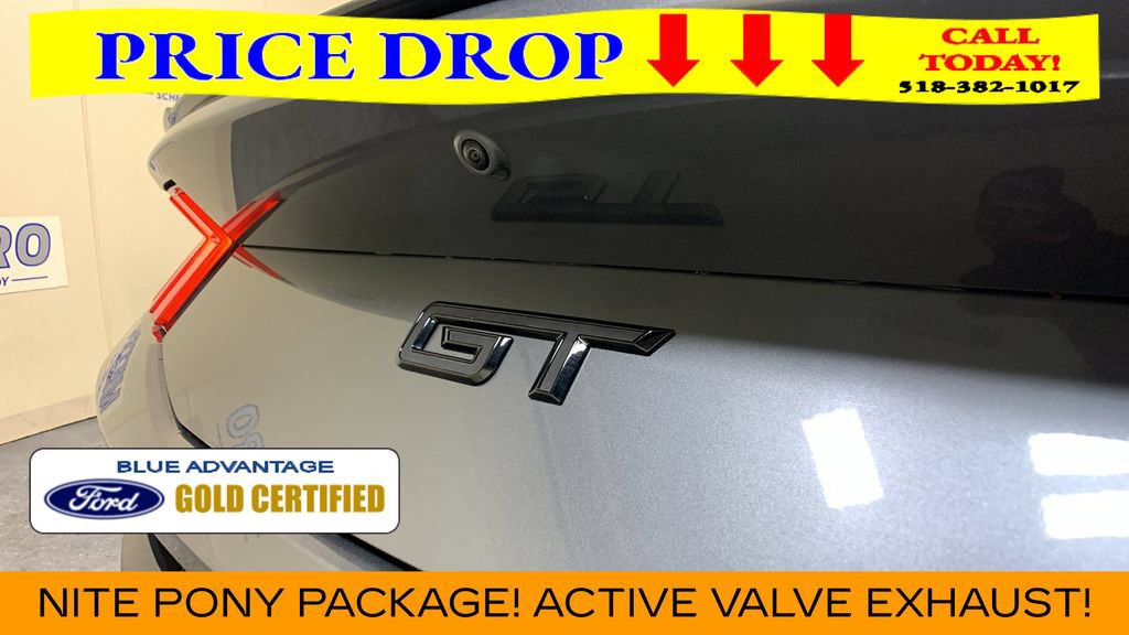 Certified 2025 Ford Mustang GT Premium w/ Mustang Nite Pony Package RWD image 16
