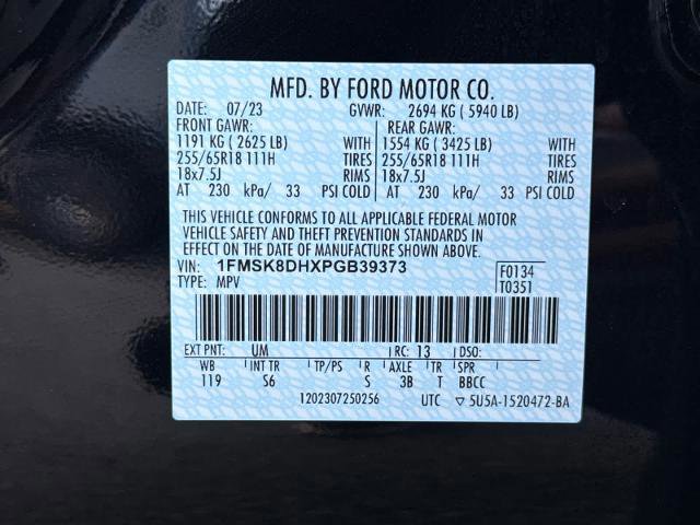 Certified 2023 Ford Explorer XLT w/ Equipment Group 202A image 15