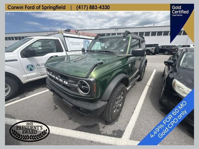 Certified 2022 Ford Bronco Big Bend