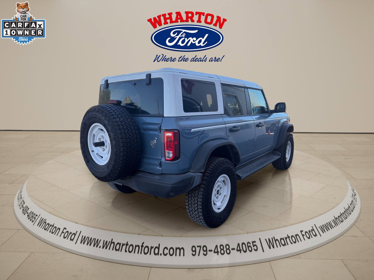 Certified 2025 Ford Bronco Heritage Edition AWD/4WD image 4