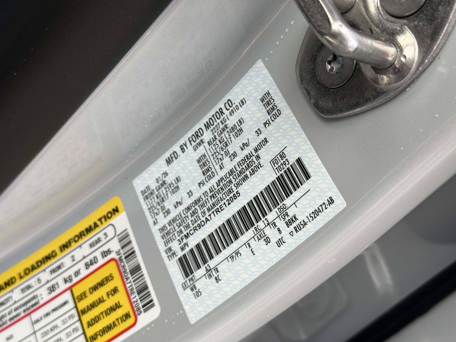 Certified 2026 Ford Bronco Sport Badlands AWD/4WD image 15