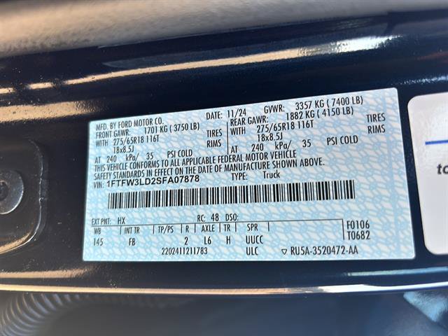 Certified 2025 Ford F150 XLT w/ Equipment Group 302A MID AWD/4WD image 21