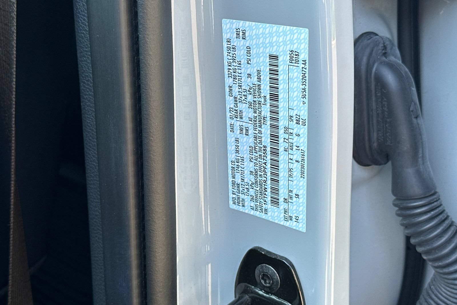 Certified 2023 Ford F150 Raptor w/ Equipment Group 802A Raptor R AWD/4WD image 57