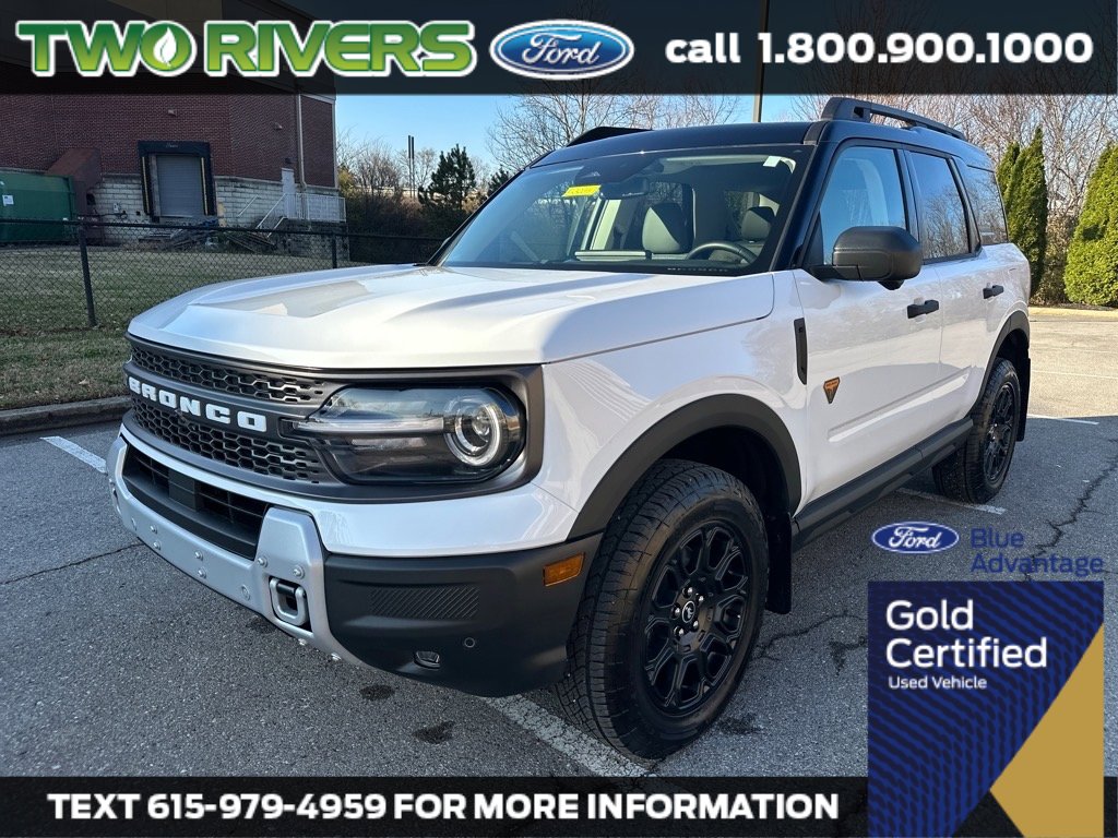 Certified 2025 Ford Bronco Sport Badlands w/ Badlands Tech Package image 1