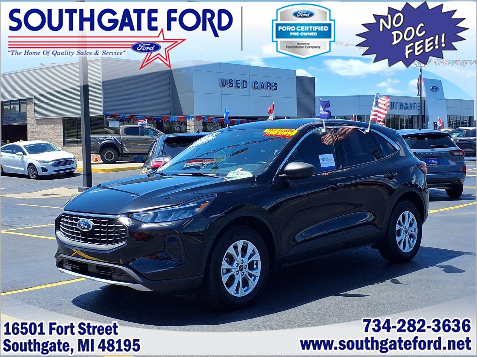 Certified 2023 Ford Escape Active