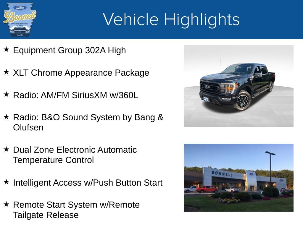 Certified 2022 Ford F150 XLT w/ Equipment Group 302A High AWD/4WD image 7