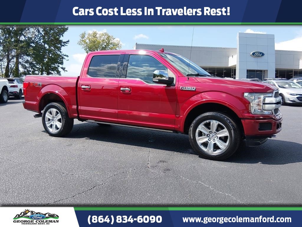 Certified 2018 Ford F150 Platinum w/ Equipment Group 701A Luxury