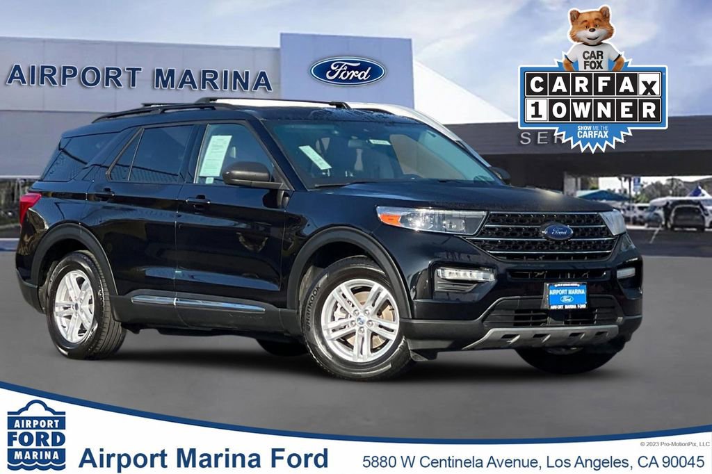 Certified 2022 Ford Explorer XLT w/ Equipment Group 202A image 1