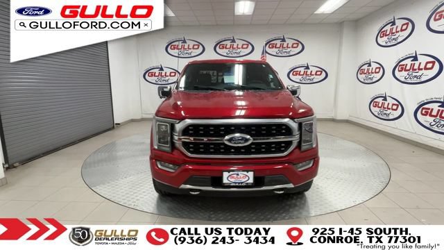 Certified 2022 Ford F150 Platinum w/ Equipment Group 701A High AWD/4WD image 3