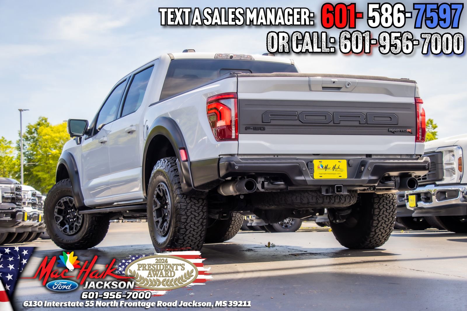 Certified 2025 Ford F150 Raptor w/ Equipment Group 803A Raptor R AWD/4WD image 7