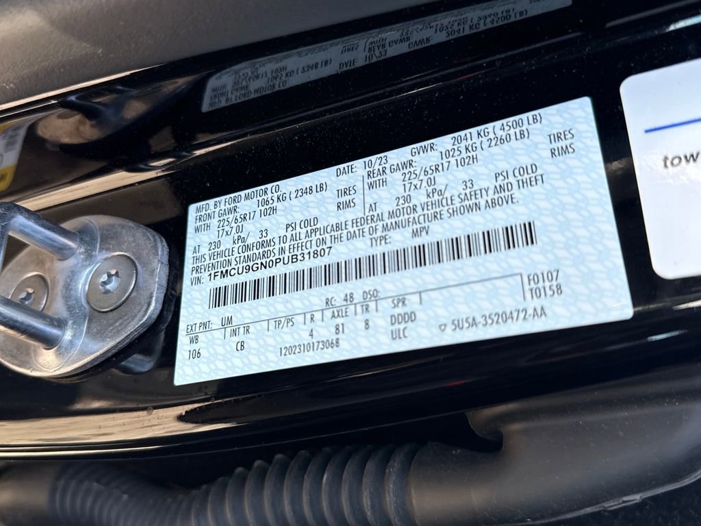 Certified 2023 Ford Escape Active w/ Tech Pack #2 image 17