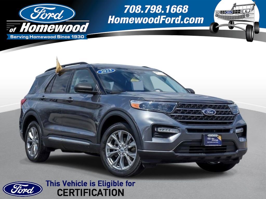 Certified 2023 Ford Explorer XLT w/ Equipment Group 202A