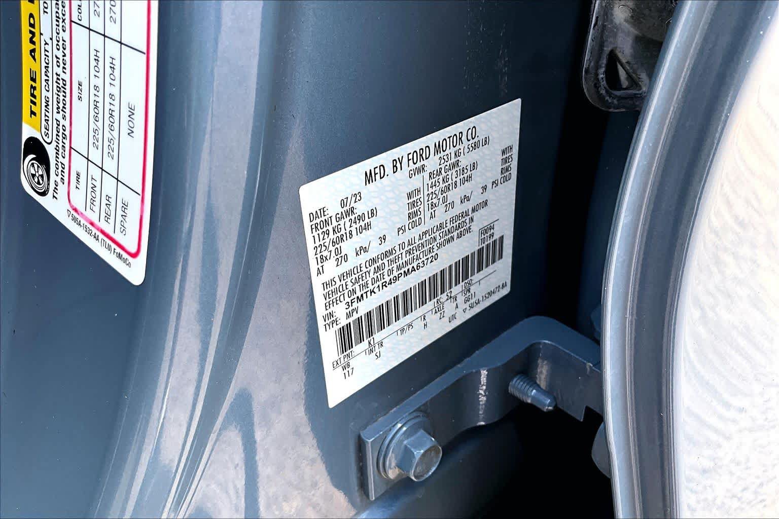 Certified 2023 Ford Mustang Mach-E Select RWD image 31