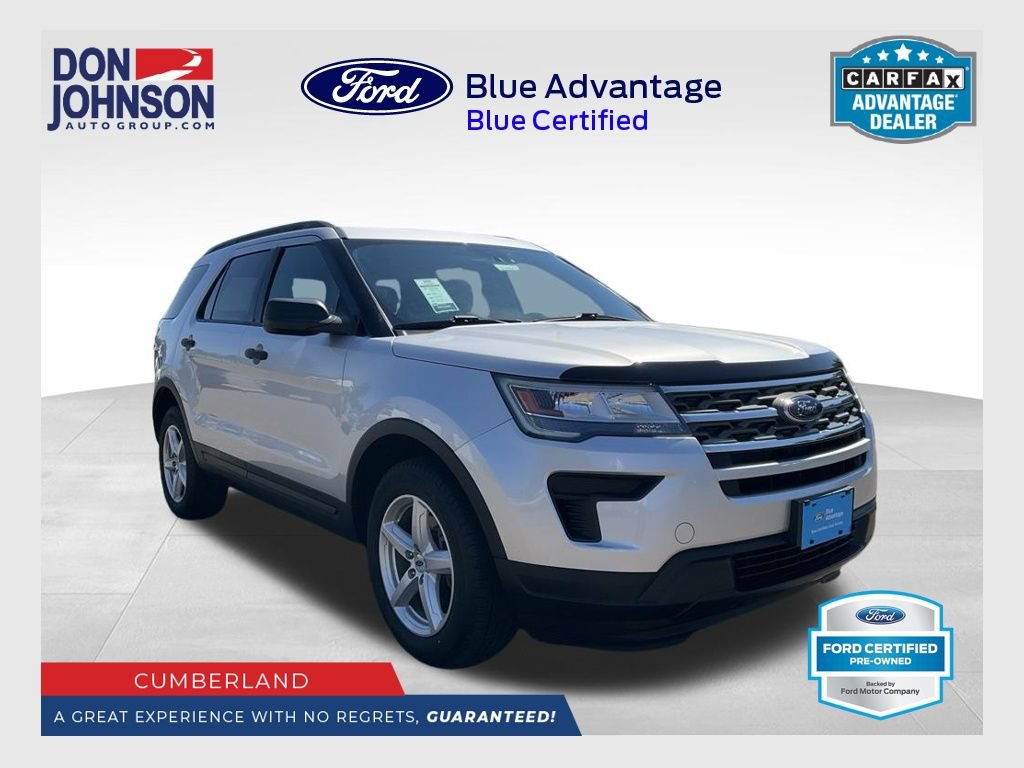 Certified 2018 Ford Explorer 4WD
