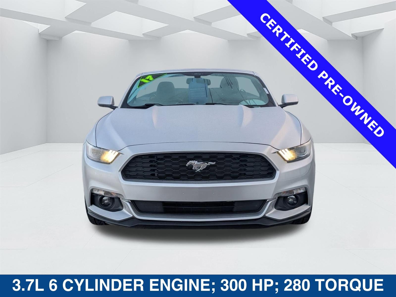 Certified 2017 Ford Mustang Convertible w/ Equipment Group 051A RWD image 8