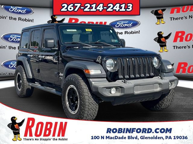 Used 2018 Jeep Wrangler Unlimited Sport S AWD/4WD image 1